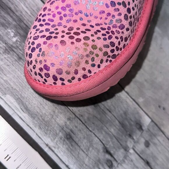 UGG Classic II Pink‎ Dot Boots Sz US12 - Picture 11 of 12